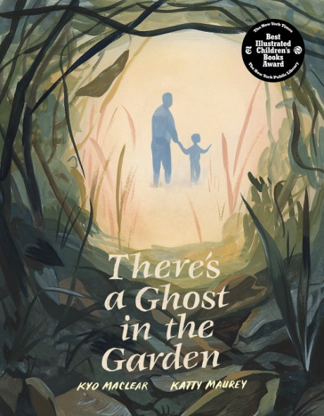 Cover image for There's a Ghost in the Garden 