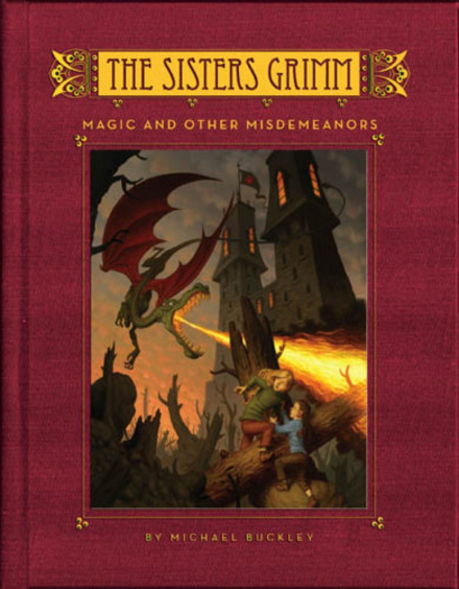 Cover for Magic and Other Misdemeanors (Sisters Grimm #5)