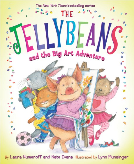 Cover image for Jellybeans and the Big Art Adventure 