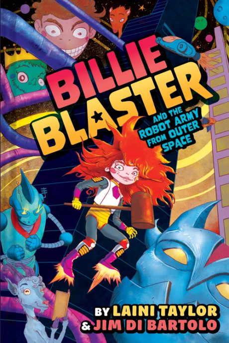 Cover image for Billie Blaster and the Robot Army from Outer Space 