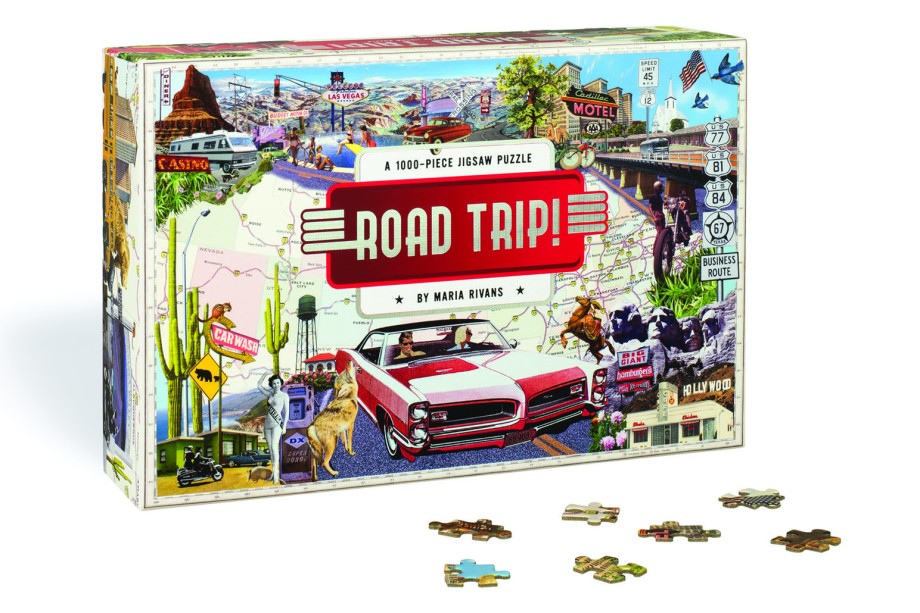 Road Trip! A 1000-piece jigsaw puzzle