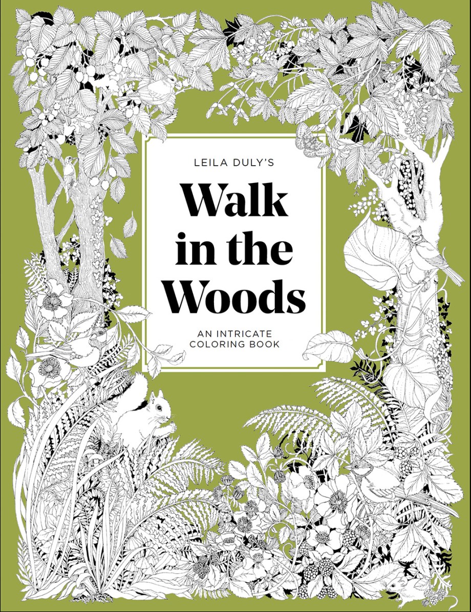 Walk in the Woods An Intricate Coloring Book
