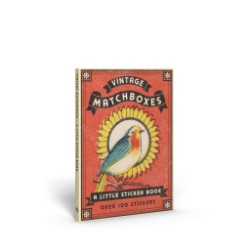 Cover image for Vintage Matchboxes A Little Sticker Book