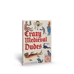 Cover image for Crazy Medieval Dudes A Little Sticker Book