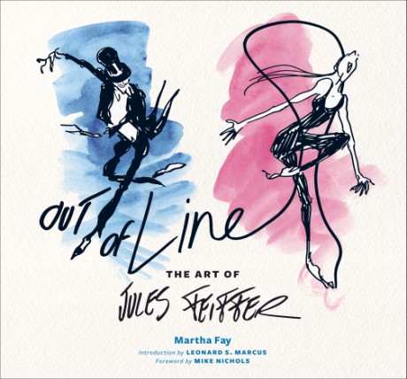 Cover image for Out of Line The Art of Jules Feiffer