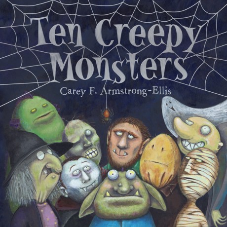 Cover image for Ten Creepy Monsters 