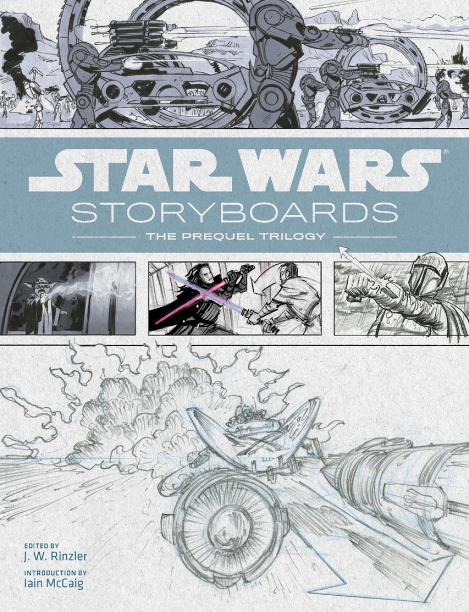 Cover for Star Wars Storyboards The Prequel Trilogy