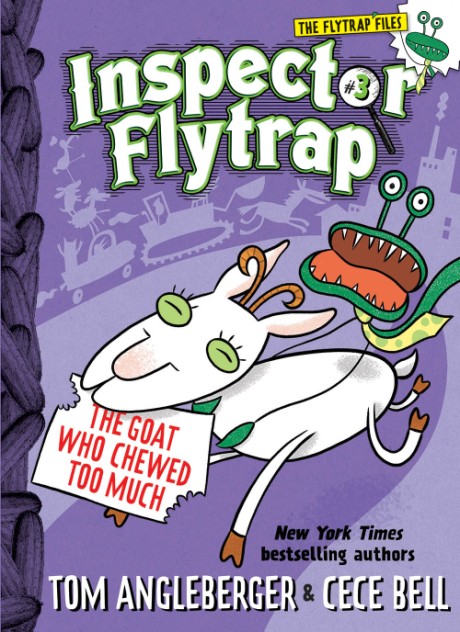 Cover image for Inspector Flytrap in The Goat Who Chewed Too Much (Inspector Flytrap #3)