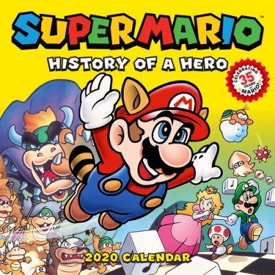 Super Mario Retro 2020 Wall Calendar History of a Hero