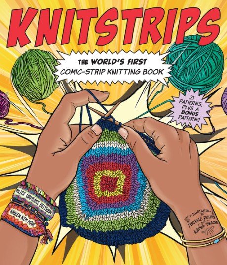 Cover image for Knitstrips The World's First Comic-Strip Knitting Book