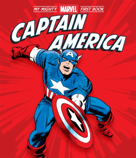 Cover image for Captain America: My Mighty Marvel First Book 