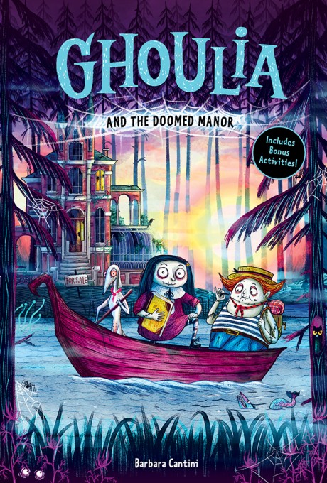 Cover image for Ghoulia and the Doomed Manor (Ghoulia Book #4) 