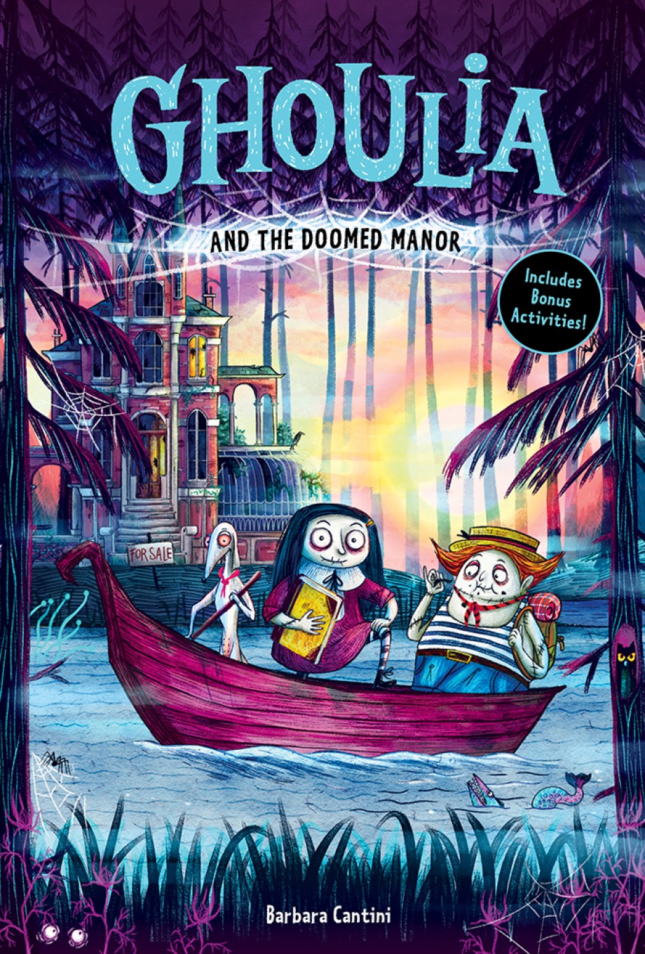 Cover for Ghoulia and the Doomed Manor (Ghoulia Book #4)