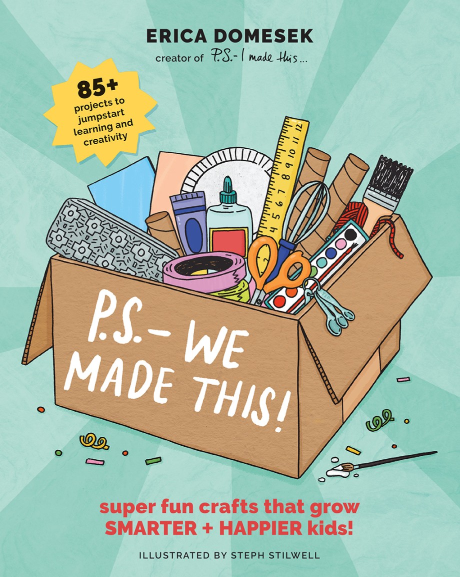 P.S.- We Made This Super Fun Crafts That Grow Smarter + Happier Kids!