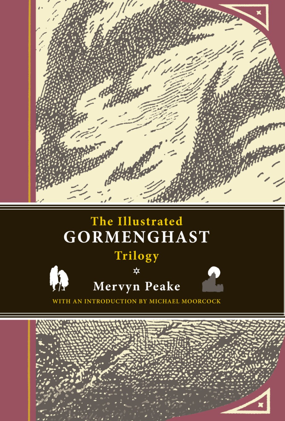 Cover for Illustrated Gormenghast Trilogy