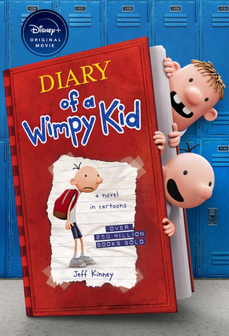 Cover image for Diary of a Wimpy Kid (Special Disney+ Cover Edition) (Diary of a Wimpy Kid #1) 