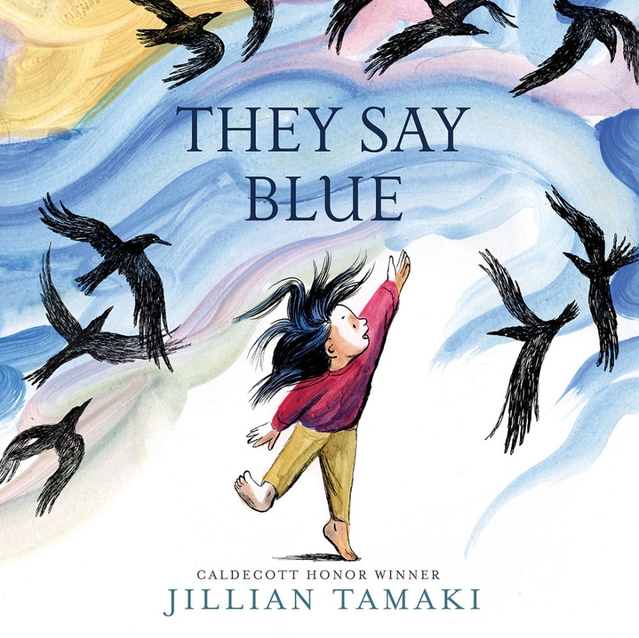 Cover for They Say Blue A Picture Book
