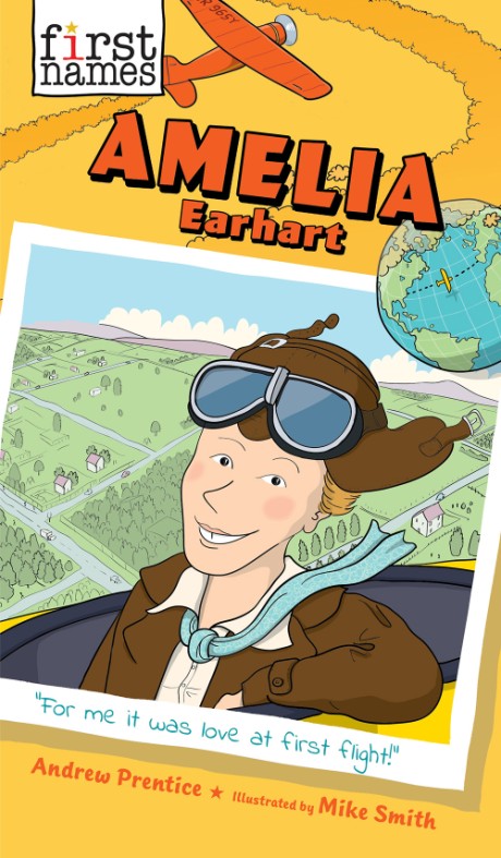 Cover image for Amelia Earhart (The First Names Series) 