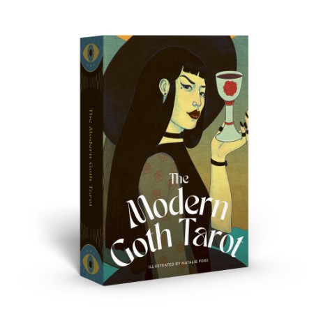 Cover image for Modern Goth Tarot Deck An illustrated 78-card set of tarot cards, based on the Rider-Waite deck, with an introductory handbook