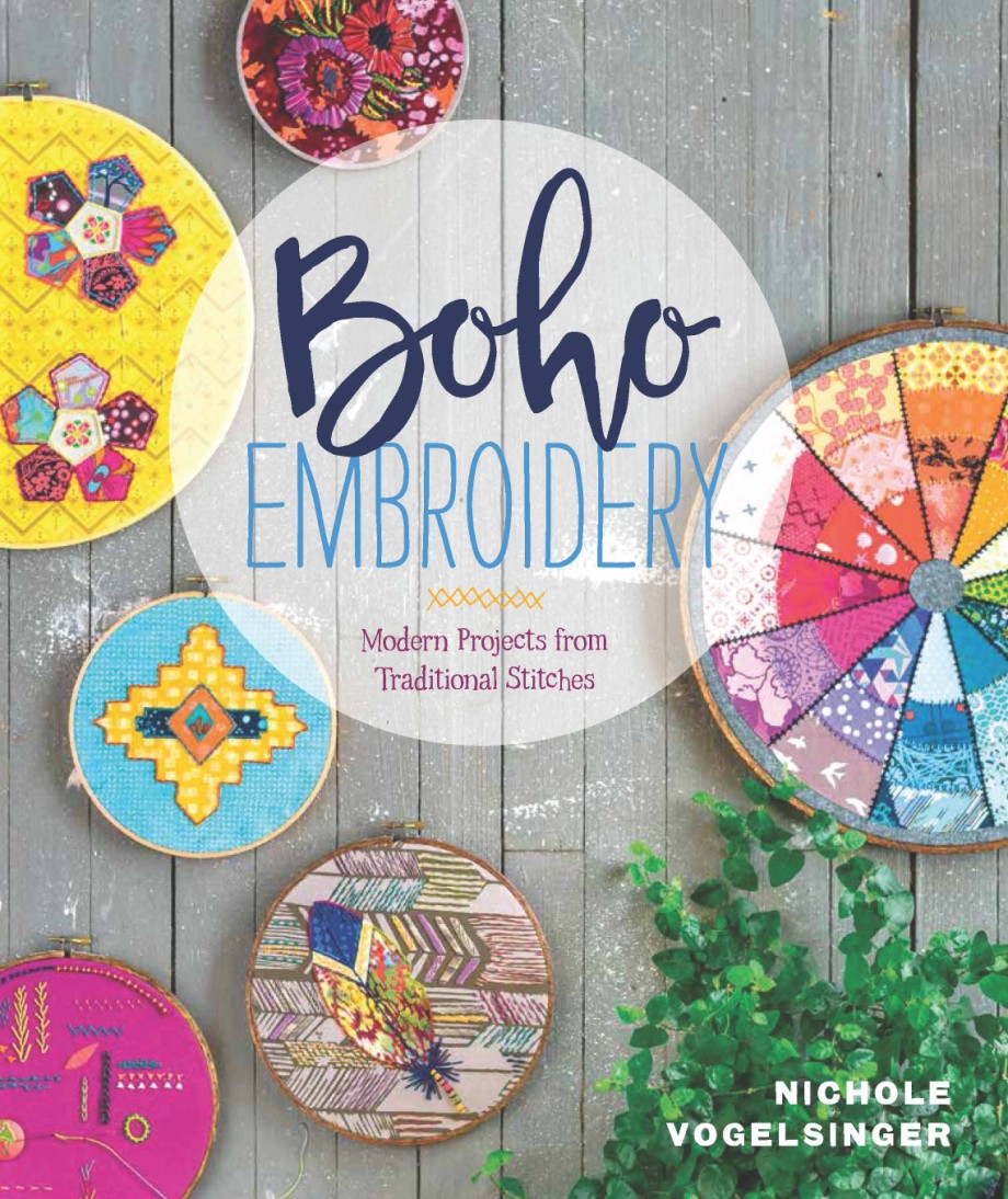 Cover for Boho Embroidery Modern Projects from Traditional Stitches