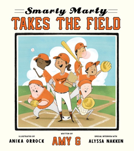 Cover image for Smarty Marty Takes the Field A Picture Book