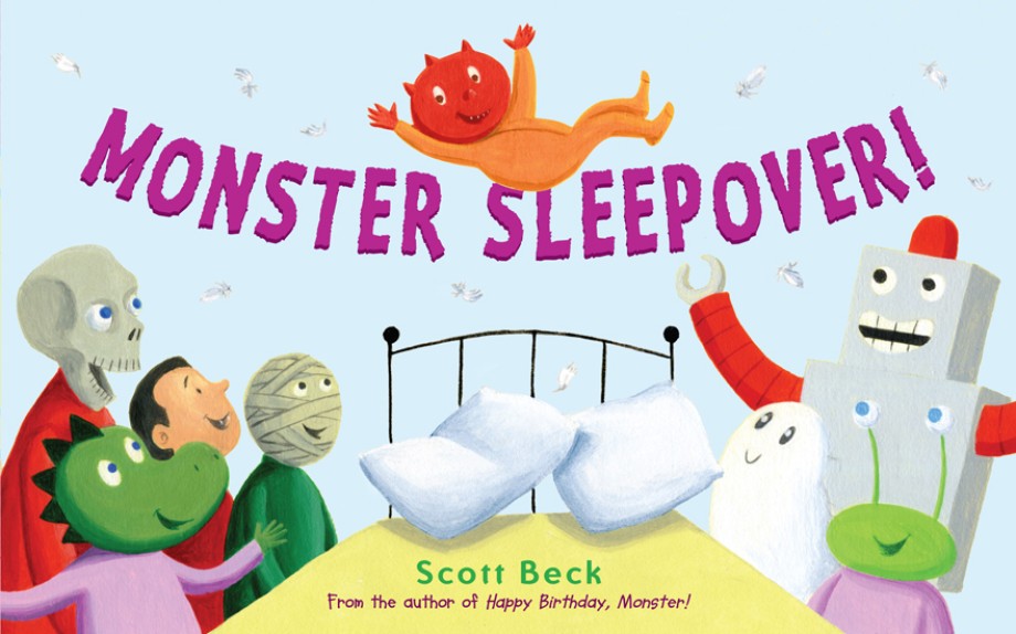 Cover for Monster Sleepover!