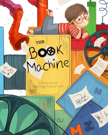 Cover image for Book Machine A Story About the Magic of Books