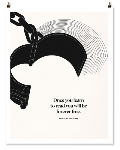 Frederick Douglass "Unchained" Print