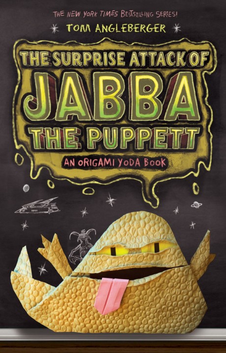 Cover image for Surprise Attack of Jabba the Puppett (Origami Yoda #4) 