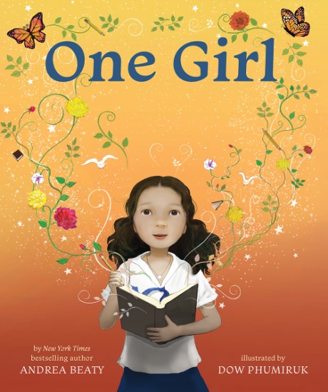 Cover image for One Girl A Picture Book