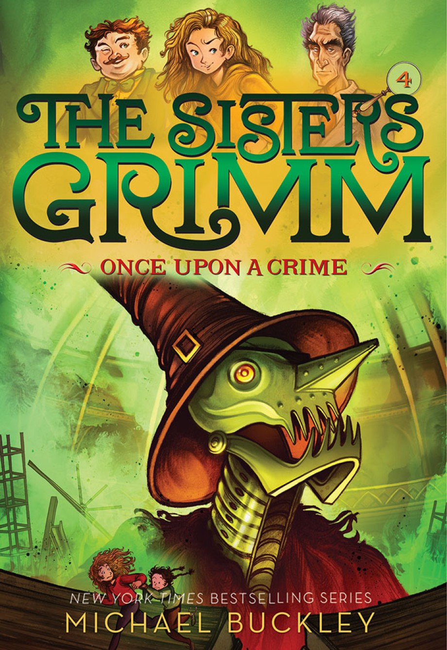 Cover for Once Upon a Crime (The Sisters Grimm #4)