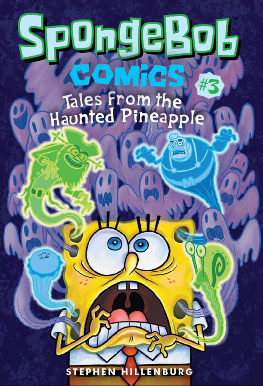 Cover for SpongeBob Comics: Book 3 Tales from the Haunted Pineapple