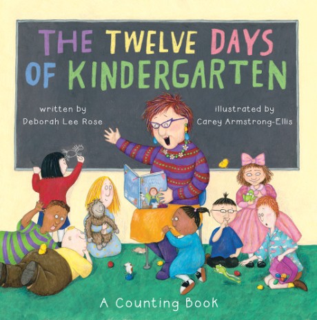 Cover image for Twelve Days of Kindergarten A Counting Book