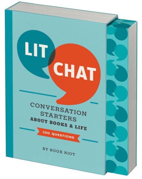 Cover image for Lit Chat Conversation Starters about Books and Life (100 Questions)