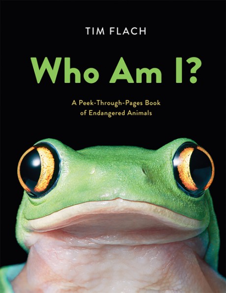 Cover image for Who Am I? A Peek-Through-Pages Book of Endangered Animals