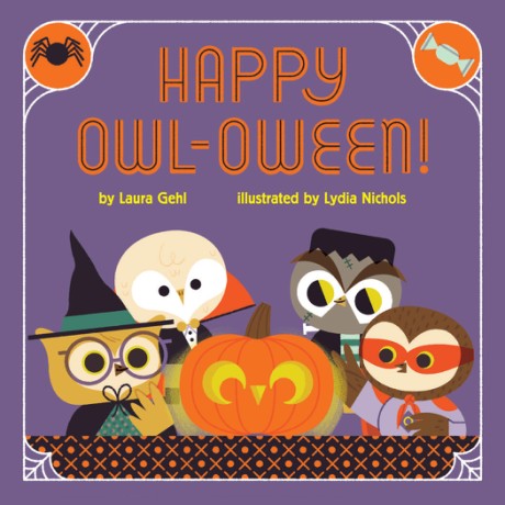 Cover image for Happy Owl-oween! A Halloween Story Board Book