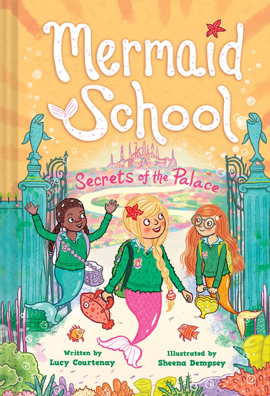 Cover for Secrets of the Palace (Mermaid School #4)