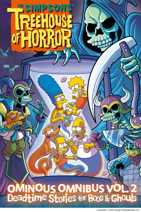 Simpsons Treehouse of Horror Ominous Omnibus Vol. 2: Deadtime Stories for Boos & Ghouls 