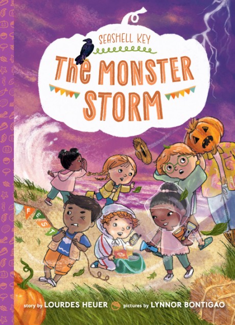 Cover image for Monster Storm (Seashell Key #2) A Chapter Book