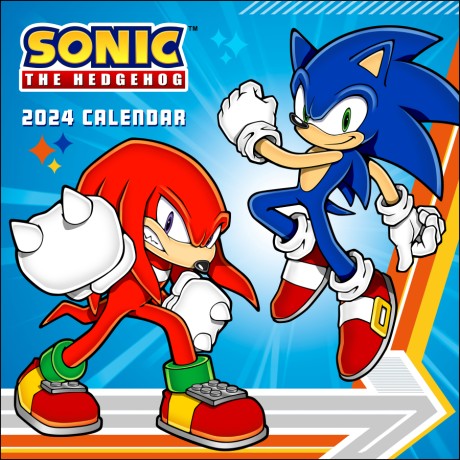 Cover image for Sonic the Hedgehog 2024 Wall Calendar 