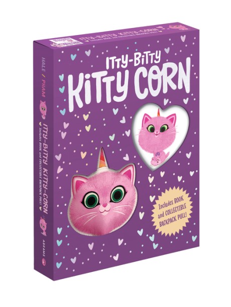 Cover image for Itty-Bitty Kitty-Corn Gift Box: Book and Collectible Backpack Pull