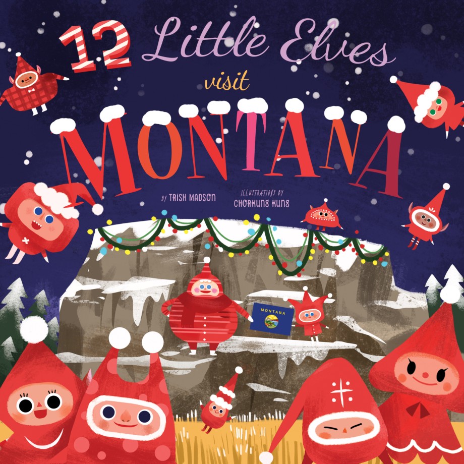 12 Little Elves Visit Montana 