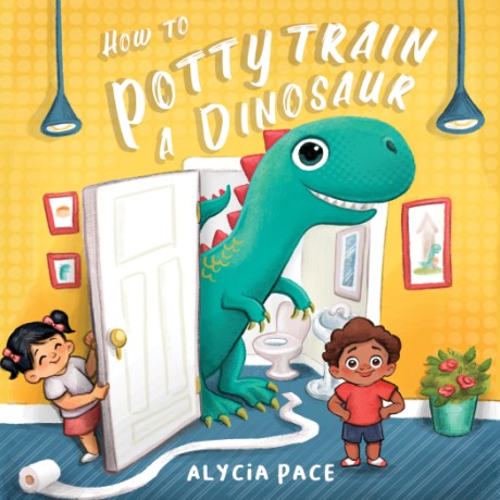 Cover image for How to Potty Train a Dinosaur 