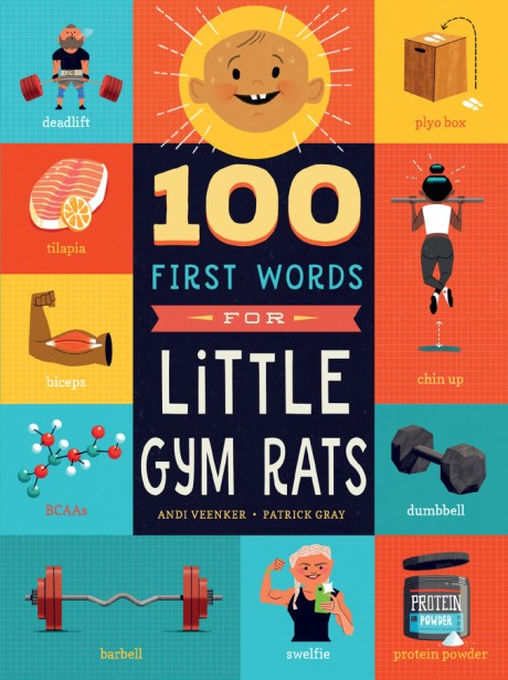 Cover image for 100 First Words for Little Gym Rats 