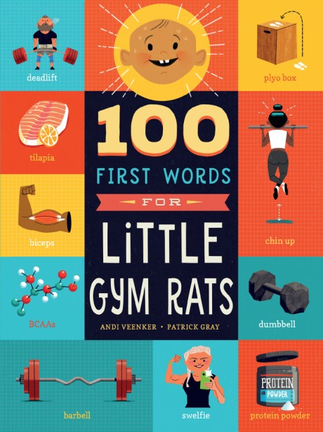 Cover image for 100 First Words for Little Gym Rats