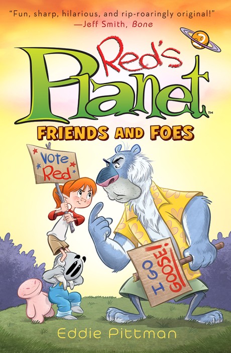 Cover image for Friends and Foes (Red's Planet Book 2) 