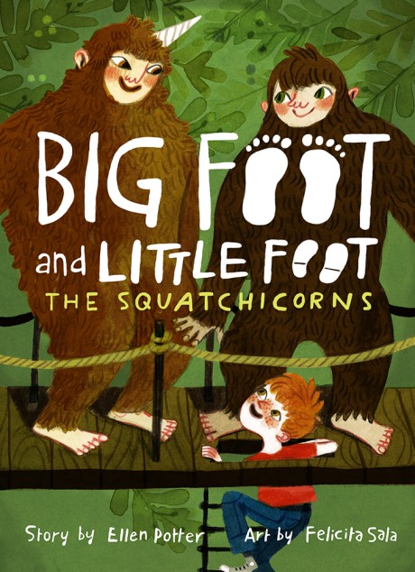 Cover image for Squatchicorns (Big Foot and Little Foot #3) 