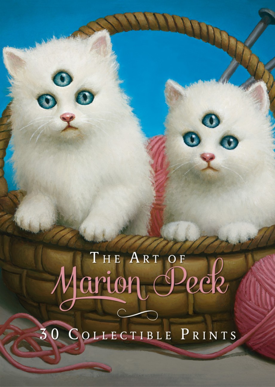 Cover for Art of Marion Peck 30 Collectible Prints: A Portfolio of 30 Deluxe Postcards
