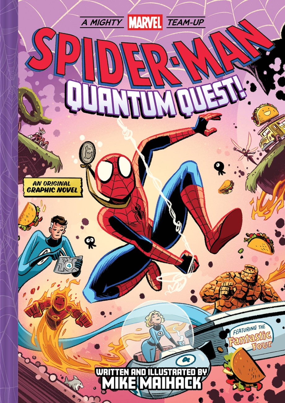 Cover for Spider-Man: Quantum Quest! (A Mighty Marvel Team-Up) An Original Graphic Novel
