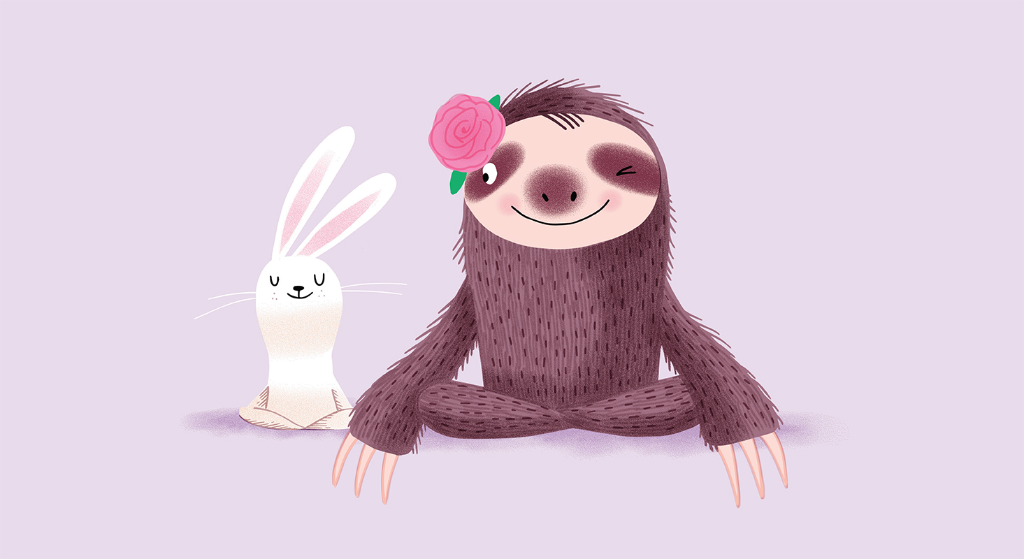 Image 2 : Sloth and Smell the Roses